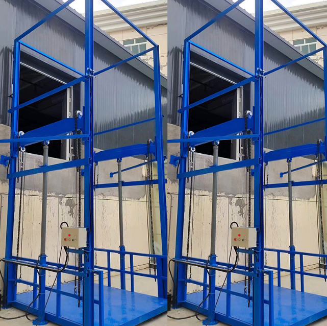 天门导轨式升降货梯